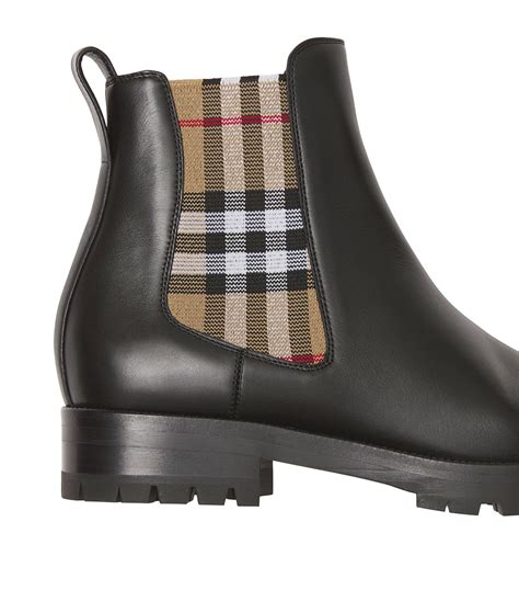 burberry vintage check coat|burberry vintage check chelsea boots.